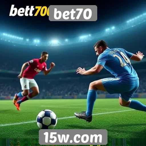 Apostas esportivas em destaque no site bet70